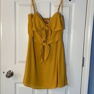 GB mustard yellow dress
